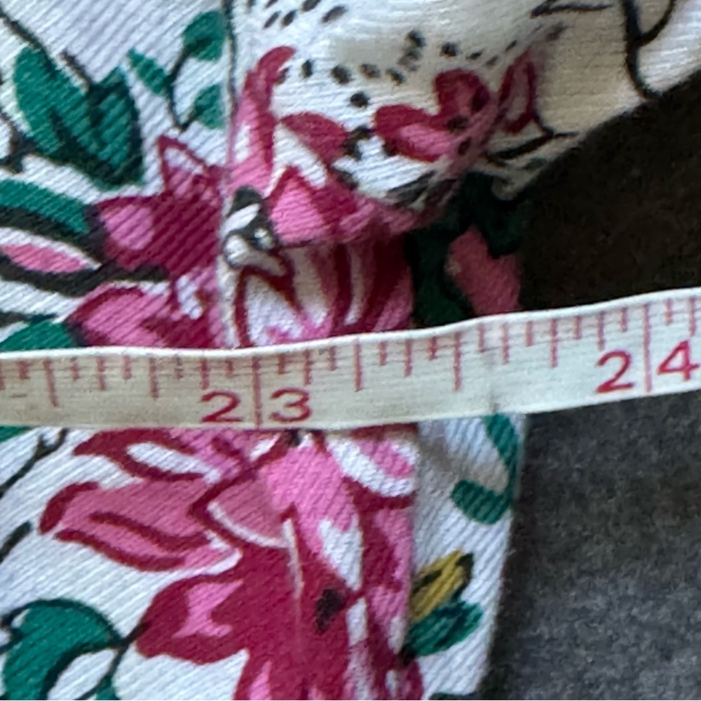 Old Navy Pink and White Floral Long Sleeve Dress festival, summer sundress - Picture 12 of 16